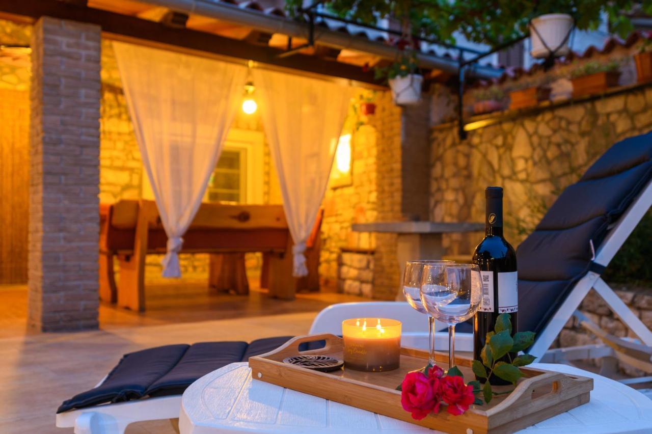 Rustic Istrian House Varesco Krnica Kültér fotó