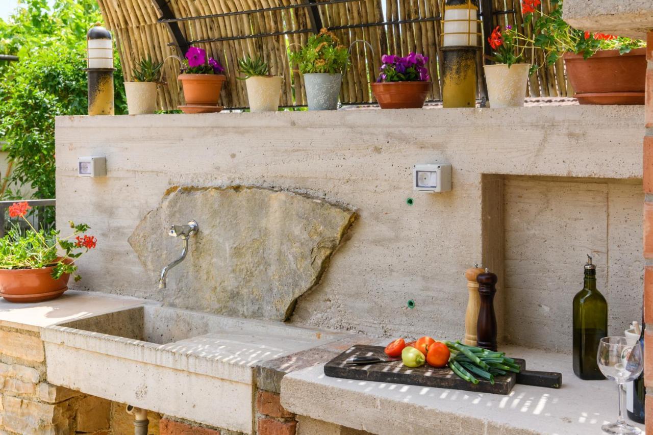 Rustic Istrian House Varesco Krnica Kültér fotó