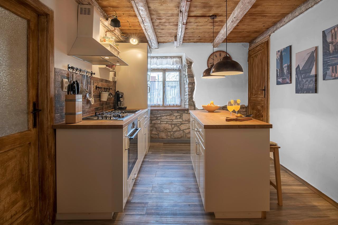 Rustic Istrian House Varesco Krnica Kültér fotó