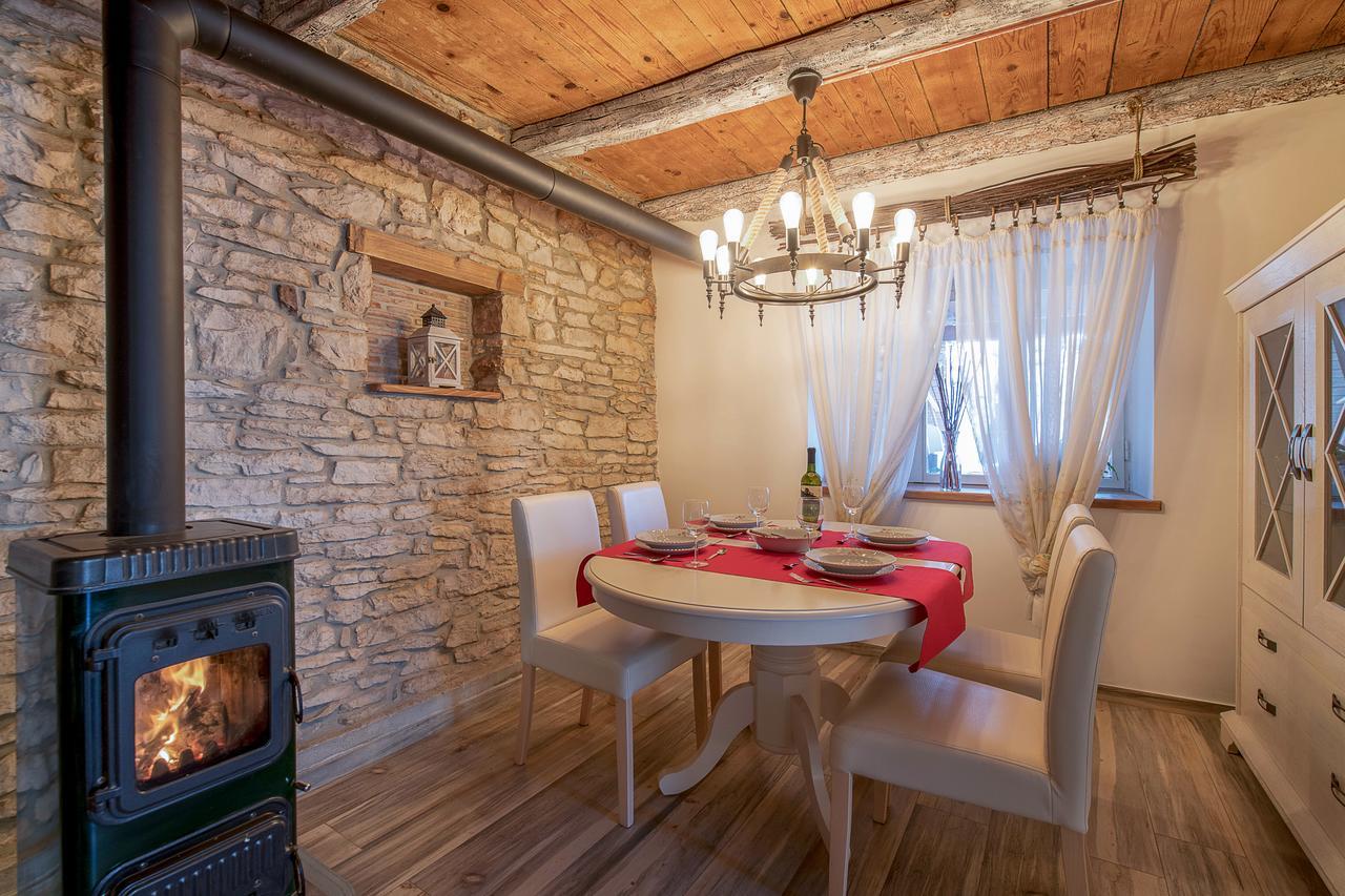 Rustic Istrian House Varesco Krnica Kültér fotó