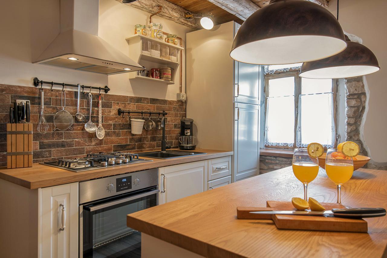 Rustic Istrian House Varesco Krnica Kültér fotó