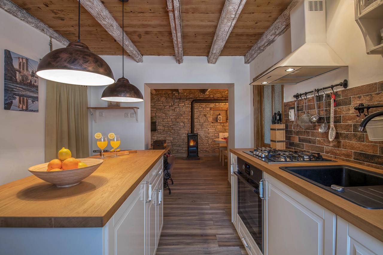 Rustic Istrian House Varesco Krnica Kültér fotó